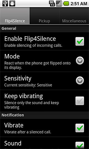 Flip4Silence Screenshot